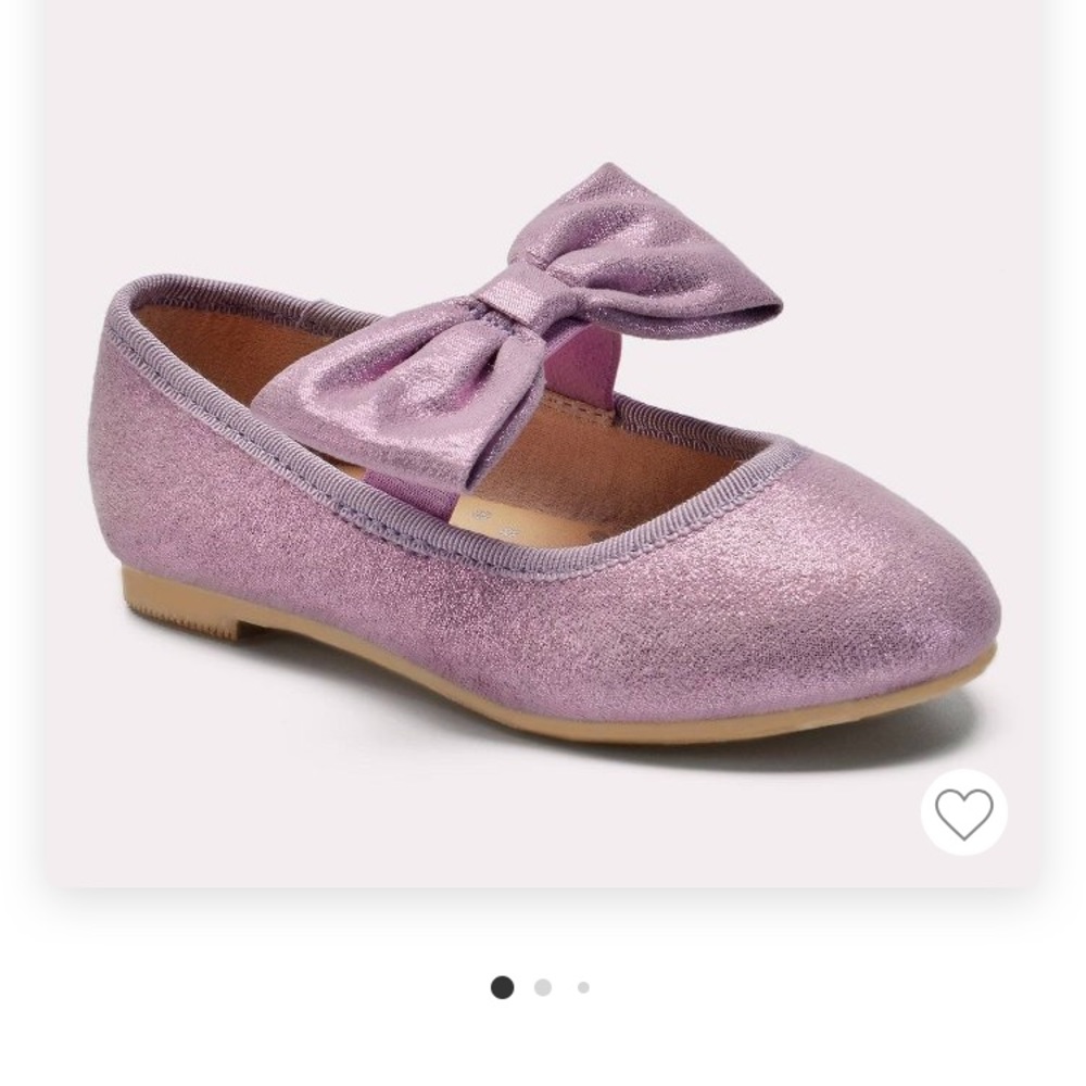 Toddler girls Angeni bow ballet flats.